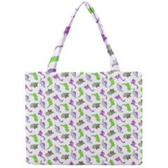 Dinosaurs Pattern Mini Tote Bag by ValentinaDesign