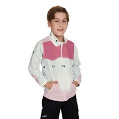 Sad Tooth Pink Wind Breaker (kids) by Mariart