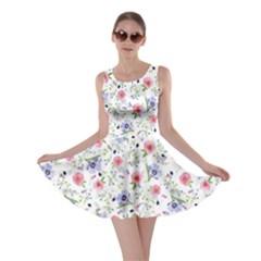 Floral Pattern Skater Dress by ValentinaDesign