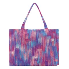 Vertical Behance Line Polka Dot Blue Green Purple Red Blue Small Medium Tote Bag