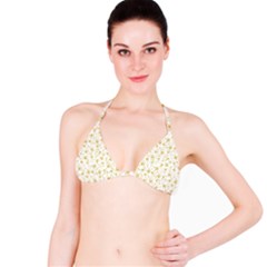 Floral Pattern Bikini Top by ValentinaDesign