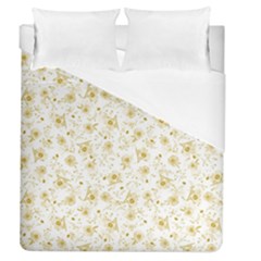 Floral Pattern Duvet Cover (queen Size) by ValentinaDesign