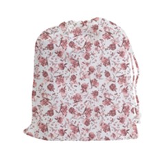 Floral Pattern Drawstring Pouches (xxl) by ValentinaDesign