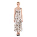 Floral pattern Sleeveless Maxi Dress View1