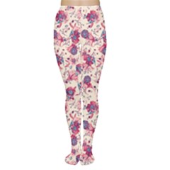 Floral Pattern Women s Tights