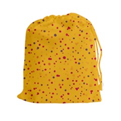 Dots Pattern Drawstring Pouches (xxl) by ValentinaDesign