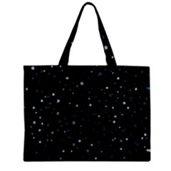 Dots Pattern Zipper Mini Tote Bag by ValentinaDesign