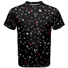 Dots Pattern Men s Cotton Tee by ValentinaDesign