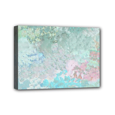 Pastel Garden Mini Canvas 7  X 5  by digitaldivadesigns