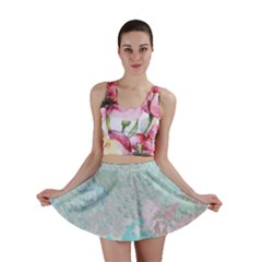 Pastel Garden Mini Skirt by digitaldivadesigns