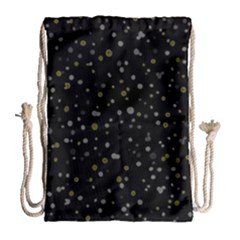 Dots Pattern Drawstring Bag (large)