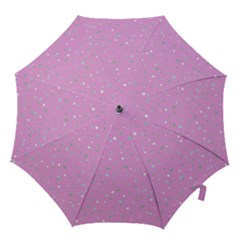 Dots Pattern Hook Handle Umbrellas (small) by ValentinaDesign
