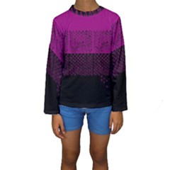 Abstract Art  Kids  Long Sleeve Swimwear