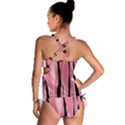 black pink black camo  Tankini Set View2