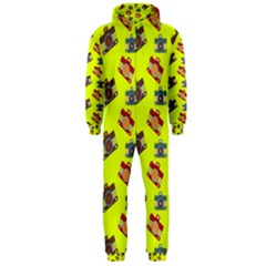 Camera pattern                Hooded Jumpsuit (Men)