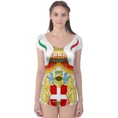 Coat Of Arms Of The Kingdom Of Italy Boyleg Leotard  by abbeyz71