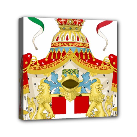 Coat Of Arms Of The Kingdom Of Italy Mini Canvas 6  X 6  by abbeyz71