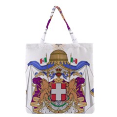 Greater Coat Of Arms Of Italy, 1870-1890 Grocery Tote Bag by abbeyz71