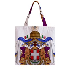 Greater Coat Of Arms Of Italy, 1870-1890 Zipper Grocery Tote Bag by abbeyz71