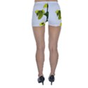 Leaves Nature Skinny Shorts View2