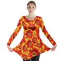 Gerbera Flowers Nature Plant Long Sleeve Tunic  View1