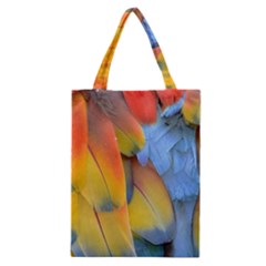 Spring Parrot Parrot Feathers Ara Classic Tote Bag by Nexatart