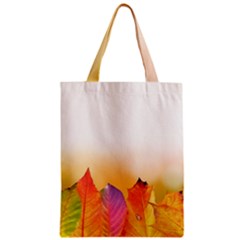 Autumn Leaves Colorful Fall Foliage Zipper Classic Tote Bag by Nexatart