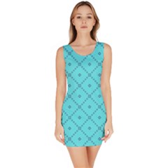 Pattern Background Texture Sleeveless Bodycon Dress