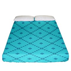 Pattern Background Texture Fitted Sheet (king Size)