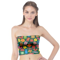 Presents Gifts Background Colorful Tube Top by Nexatart