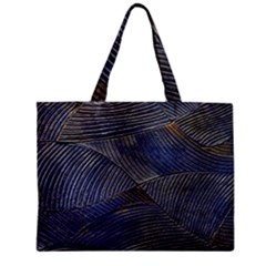 Textures Sea Blue Water Ocean Zipper Mini Tote Bag by Nexatart