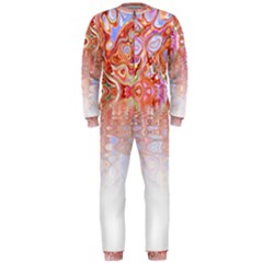 Effect Isolated Graphic Onepiece Jumpsuit (men)  by Nexatart