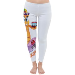 Carrot Cake Punny Classic Winter Leggings