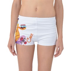 Carrot Cake Punny Boyleg Bikini Bottoms by EhLeaf