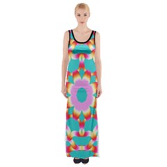 Kellytvgear Artbyme Maxi Thigh Split Dress by Kellytvgear