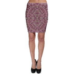 Mandala Art Paintings Collage Bodycon Skirt by pepitasart