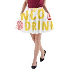 Cinco De Drinko A-Line Pocket Skirt