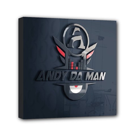 Andy Da Man 3d Dark Mini Canvas 6  X 6 