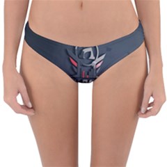 Andy Da Man 3d Dark Reversible Hipster Bikini Bottoms