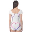 Heart Flame Logo Emblem Boyleg Leotard  View2