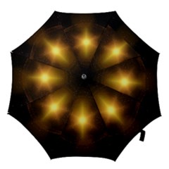 Background Christmas Star Advent Hook Handle Umbrellas (small) by Nexatart