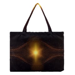 Background Christmas Star Advent Medium Tote Bag by Nexatart