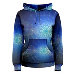 Network Cobweb Networking Bill Women s Pullover Hoodie by Nexatart