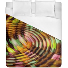 Wave Rings Circle Abstract Duvet Cover (california King Size) by Nexatart