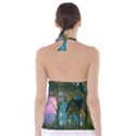 Background Forest Trees Nature Babydoll Tankini Top View2