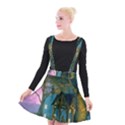 Background Forest Trees Nature Suspender Skater Skirt View1