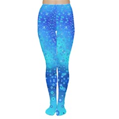 Bokeh Background Light Reflections Women s Tights