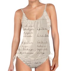 German French Lecture Writing Tankini by Nexatart