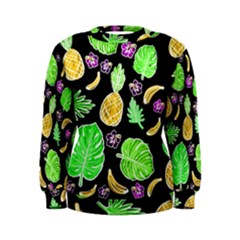 Tropical Pattern Women s Sweatshirt by Valentinaart