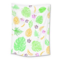 Tropical Pattern Medium Tapestry by Valentinaart